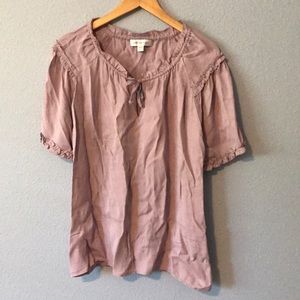 EUC Amour Vert Purple Top L